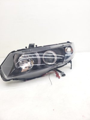 2006-2008 Honda Civic LED Halo Halogen Headlight Assembly - Left (Driver) (Used OEM)