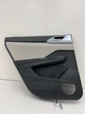 2025-2026 Volkswagen Taos Black Door Interior Trim Panel - Rear, Left (Driver) (Used OEM)