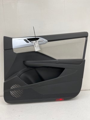 2025-2026 Volkswagen Taos Black Door Interior Trim Panel - Front, Right (Passenger) (Used OEM)