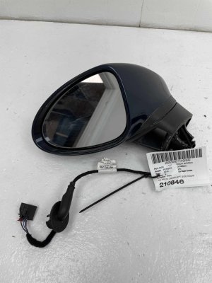 2017-2024 Porsche 718 Boxster Power Heated Door/Side View Mirror - Front, Left (Driver) (Used OEM)