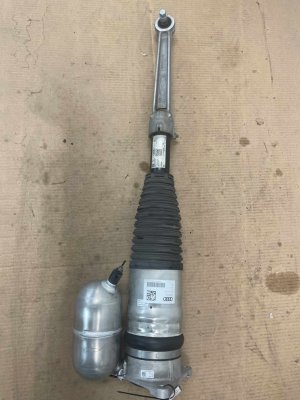 2019-2025 Audi A8 Air Suspension Strut Assembly - Rear, Left (Driver) (Used OEM)