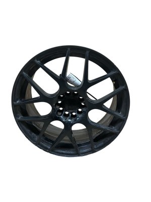 2005-2010 Chevrolet Cobalt Black 18x8 KMC Bully Chrome Aluminum Wheel (Used OEM)