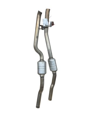 2019-2023 Audi A6 Exhaust Resonator Muffler and Pipe Set - Front (Used OEM)