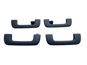 2019-2025 Porsche Cayenne Black Overhead Roof Interior Grab Bar Handle Set (Used OEM)