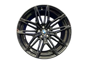 2023-2025 BMW M2 Black 19x9.5 10-Spoke Gloss Black Alloy Wheel - Front (Used OEM)