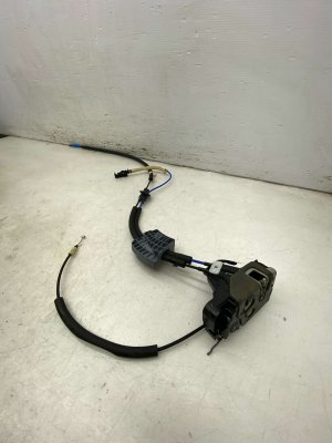 2022-2024 Ford F-150 Lightning Door Latch and Cable Assembly - Front, Left (Driver) (Used OEM)