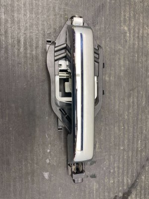 2021-2025 Ford F-150 Chrome Exterior Door Handle with Keyless Entry - Rear, Left (Driver) (Used OEM)