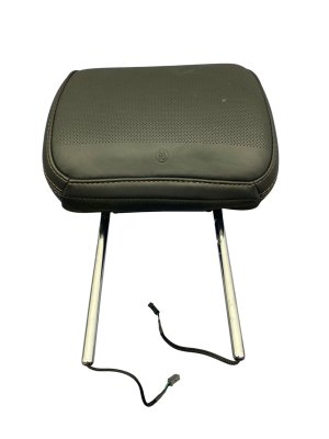 2021-2023 Ford F-150 Black Seat Leather Headrest with Speaker - Front, Right (Passenger) (Used OEM)