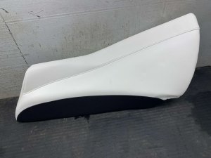  Tesla Model 3 Black Upper Seat Bolster Trim Cover - Rear (Used OEM)