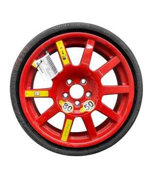 2019-2025 Porsche Macan Red 18 Inch Emergency Spare Wheel (Used OEM)
