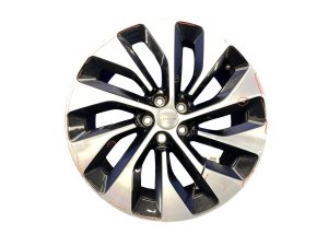 2022-2026 Lucid Air Black 21x9.5 Multi-Spoke Silver Alloy Rear Wheel (New OEM)