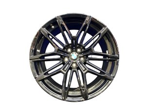 2023-2025 BMW M2 Black 19x9.5 10-Spoke Gloss Black Alloy Wheel - Front (Used OEM)
