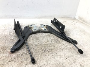2017-2020 Jaguar F-Pace Hood Hinge with Support Strut - Front, Right (Passenger) (Used OEM)