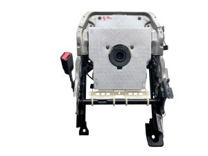2022-2025 Ford F-150 Lightning Lower Power Seat Track Frame Assembly with Motors - Front (Used OEM)