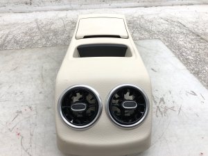 2020-2025 Mercedes-Benz GLB250 Beige Center Console HVAC Vent with 115V Power Outlet - Rear (Used OEM)