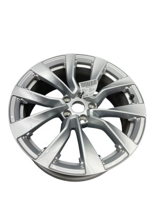  Tesla Model 3 Chrome 19x8.5 5-Spoke Chrome Alloy Wheel (Used OEM)