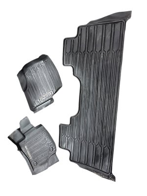 2021-2025 Ford F-150 Front and Rear All-Weather Rubber Floor Mat Set (Used OEM)