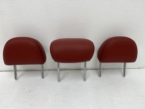 2018-2024 Audi A5 Red Seat Headrest Set - Rear, Right (Passenger) (Used OEM)