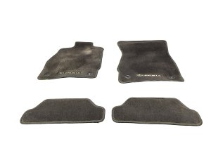 2018-2025 Lexus LC500 Black Front and Rear Carpet Floor Mat Set (Used OEM)