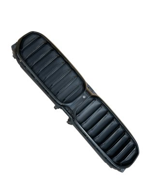  BMW 550i Black Upper Grille Trim Molding and Active Air Shutter Unit - Front (Used OEM)