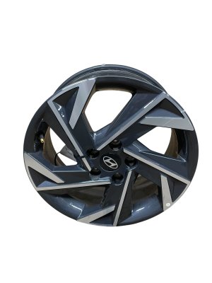 2024-2025 Hyundai Elantra 17x7 5-Spoke Machined Charcoal Alloy Wheel (Used OEM)