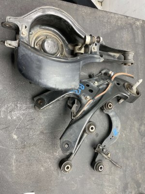 2016-2022 Lexus RX450h Upper and Lower Control Arm Set - Rear, Right (Passenger) (Used OEM)