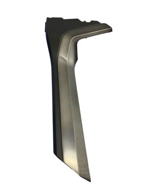 2022-2024 Ford F-150 Lightning Chrome Center Console Rail Upper Side Trim Panel (Used OEM)