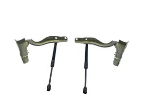 2019-2023 Hyundai Santa Fe Hood Hinge and Shock Assembly Set - Front, Right (Passenger) (Used OEM)