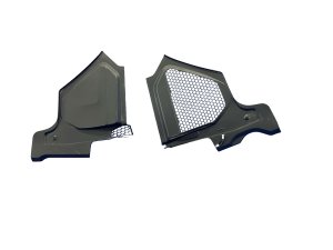 2021-2026 BMW M4 Black Windshield Cowl Trim Cover Panel Set - Front (Used OEM)