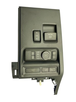 2021-2025 Ford F-150 Black Dash Instrument Panel Trim Cover with Headlight Switch - Front (Used OEM)