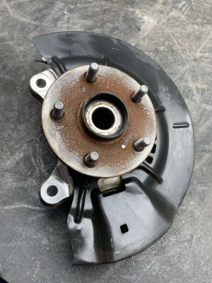 2024-2025 Toyota Grand Highlander Steering Knuckle Wheel Hub Assembly with Ball Joint - Front, Left (Driver) (Used OEM)