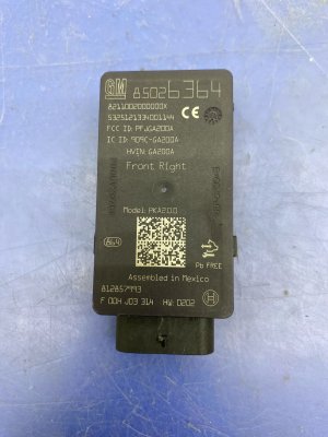 2024-2025 GMC Acadia Bumper Transceiver Control Module - Front (Used OEM)