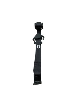 2024-2025 GMC Acadia Black Seat Belt Assembly - Rear, Left (Driver) (Used OEM)
