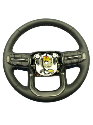 2024-2026 GMC Acadia Green Heated Leather Steering Wheel - Front (Used OEM)