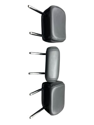 2022-2025 Porsche Macan Black Seat Headrest Set (3) - Rear, Left (Driver) (Used OEM)