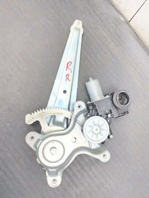 2011-2017 Lexus CT200h Power Window Motor and Regulator Assembly - Rear, Right (Passenger) (Used OEM)