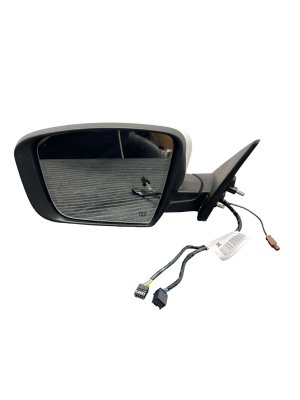 2017-2024 Maserati Levante White Power Folding Door/Side View Mirror with Camera - Front, Left (Driver) (Used OEM)