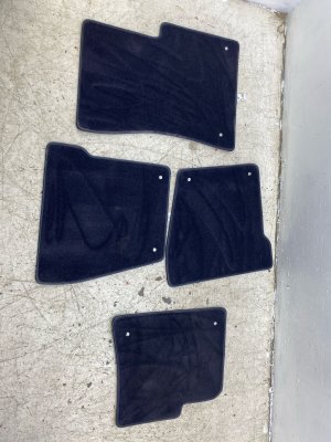 2011-2018 Bentley Continental Blue Front and Rear Floor Mat Set (Used OEM)