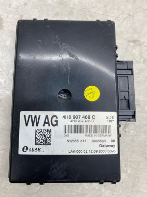 2011-2017 Audi A8 Interface Diagnostic Gateway Control Module - Rear (Used OEM)