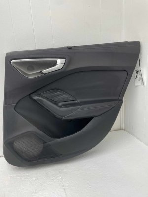 2017-2025 Audi A4 Black Door Interior Trim Panel - Rear, Right (Passenger) (Used OEM)