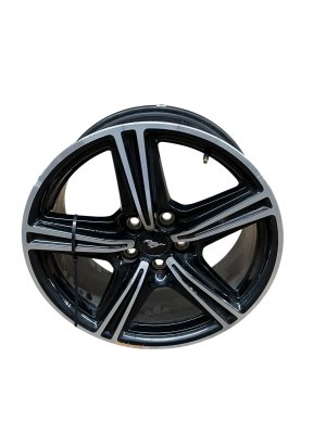 2024-2025 Ford Mustang 18x8 5-Spoke Machined Black Alloy Wheel (Used OEM)