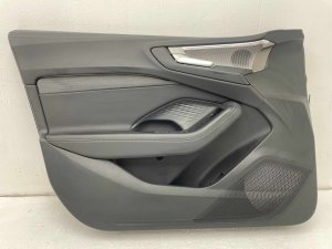 2017-2023 Audi A4 Black Door Interior Trim Panel with Premium Audio - Front, Left (Driver) (Used OEM)