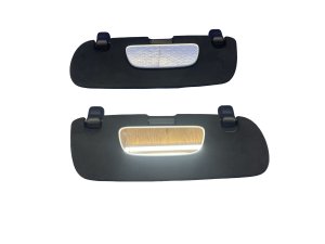 2019-2023 McLaren GT Black Alcantara Sun Visor Set - Right (Passenger) (Used OEM)
