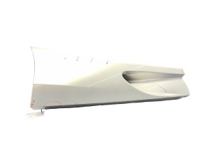 2018-2023 McLaren 720S Silver Rocker Panel Molding Side Skirt with Vent (Used OEM)