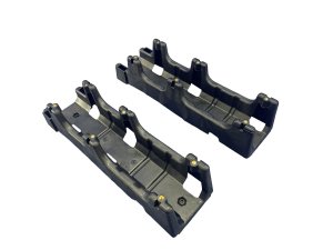 2017-2023 McLaren 720S Main Wiring Harness Frame Rail Support Mount Bracket Set (Used OEM)