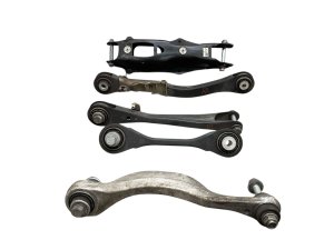  BMW X5 m Upper and Lower 5-Piece Control Arm Set - Rear, Left (Driver) (Used OEM)