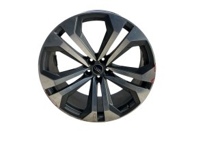 2019-2022 Audi Q8 Gray 22x10 5 Double-Spoke Alloy Wheel (Used OEM)