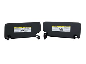 2023-2025 BMW X1 Black Illuminated Sun Visor Set - Front, Right (Passenger) (Used OEM)