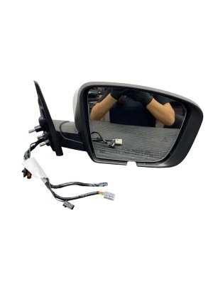 2017-2024 Maserati Levante White Power Folding Door/Side View Mirror with Camera - Front, Right (Passenger) (Used OEM)