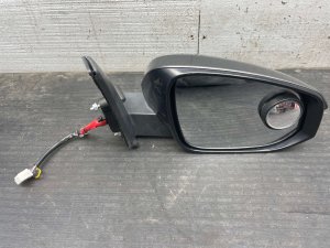 2014-2024 Toyota 4Runner Gray Door/Side View Mirror with Spot Glass and Puddle Lamp - Front, Right (Passenger) (Used OEM)